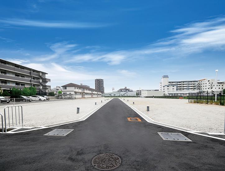 Local photos, including front road. High-quality life full of open feeling, It begins from here. Local (July 2013) Shooting