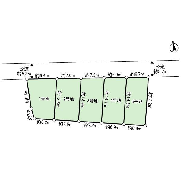 Compartment figure. 37,900,000 yen, 4LDK, Land area 100.3 sq m , Building area 100.62 sq m compartment view