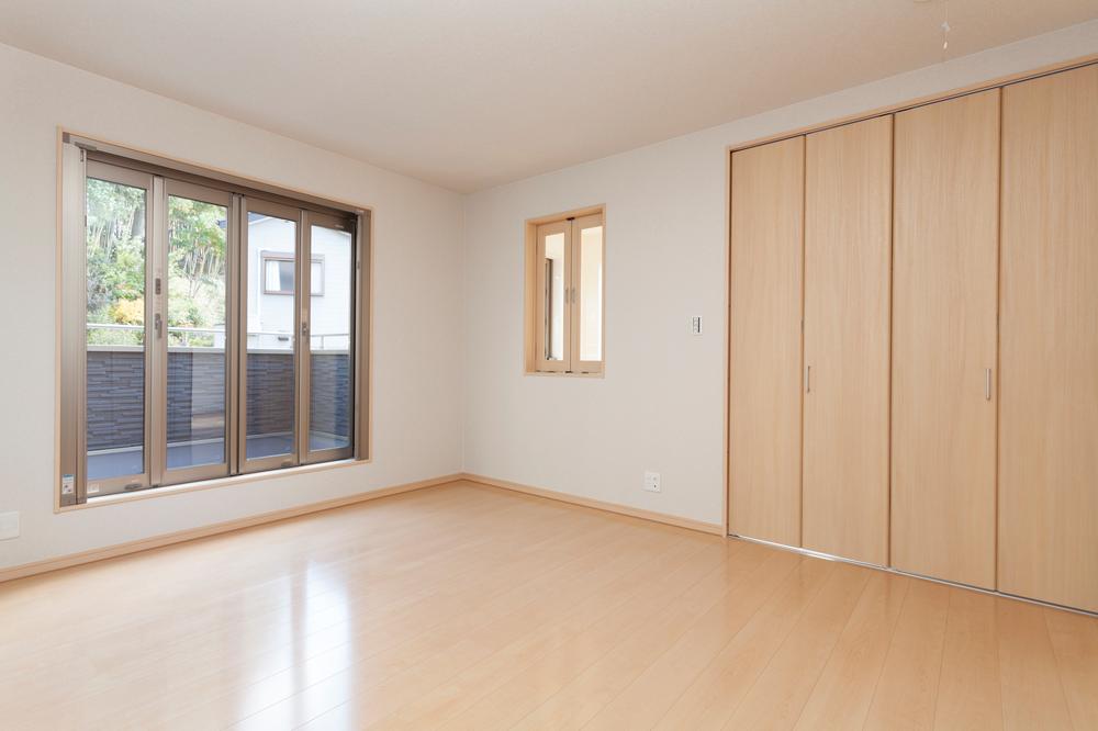 Non-living room. The main bedroom which leads from the spacious balcony.