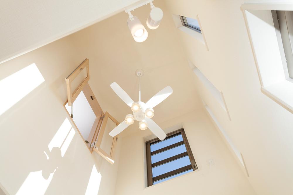 Other introspection. Atrium to deliver light to LDK.