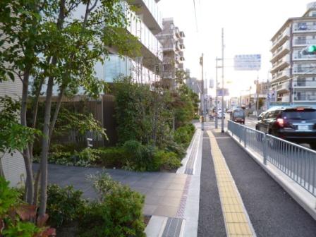 Local appearance photo. Bus stop is near