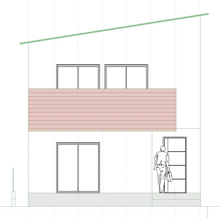 Other building plan example. Roof of this shed is, how is it?