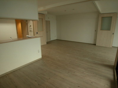 Living and room. Counter Kitchen Living