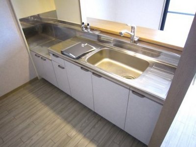 Kitchen. Because we use a photo of the same type of room before renovation