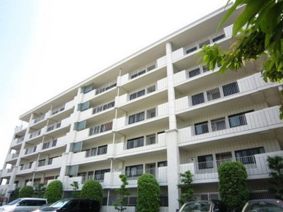 Building appearance. Stylish appearance of European style