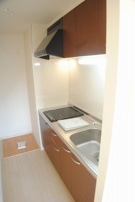 Kitchen. System kitchen is also spacious.
