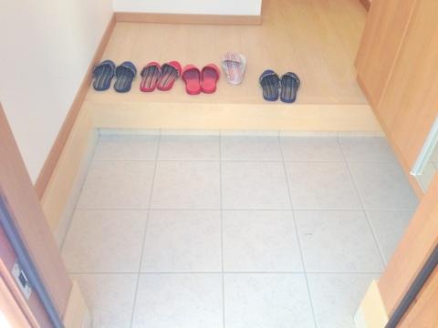 Entrance. Visitor at the time can also be welcome at the door of the spread.