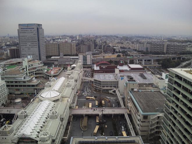 station. Northern Osaka 1200m until the express line "Senri"