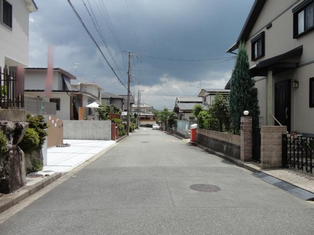 Local photos, including front road. Front road of property west