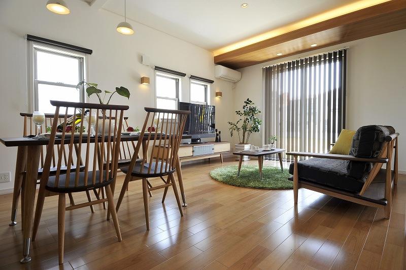 Living. Model house (living room ・ dining)