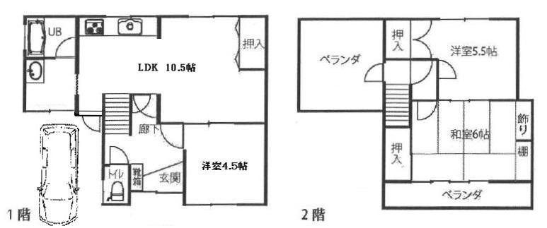 Floor plan. 16.8 million yen, 3LDK, Land area 70.06 sq m , Building area 68.92 sq m ☆ Completely renovated ・ Immediate Available!