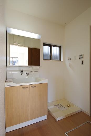 Wash basin, toilet. Washroom (April 2013 shooting)