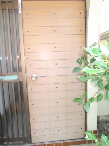 Entrance. It is the entrance door