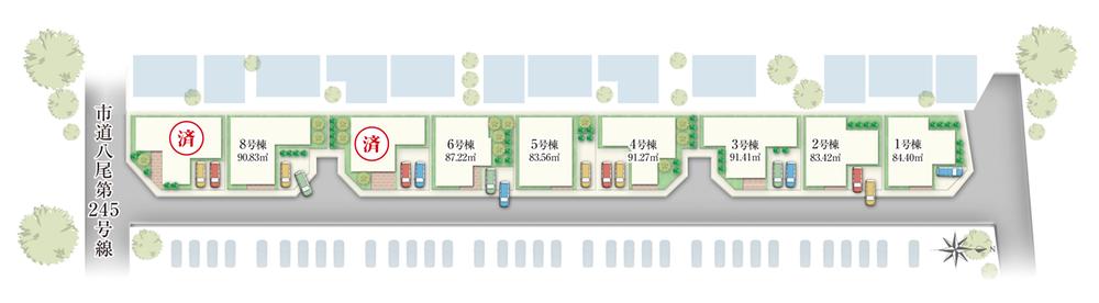 The entire compartment Figure. All 9 compartment development subdivision of