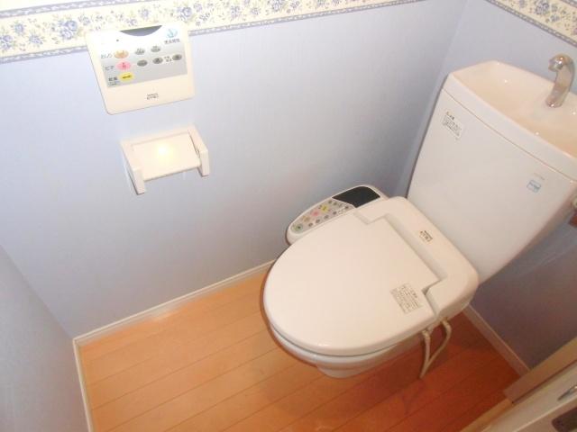 Toilet. It is a high-function toilet