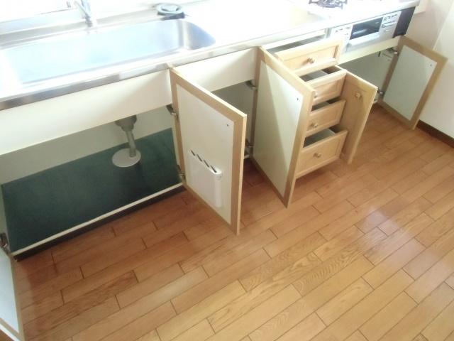 Kitchen. It is housed in the kitchen