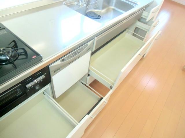 Kitchen. It is a storage space in the kitchen large capacity