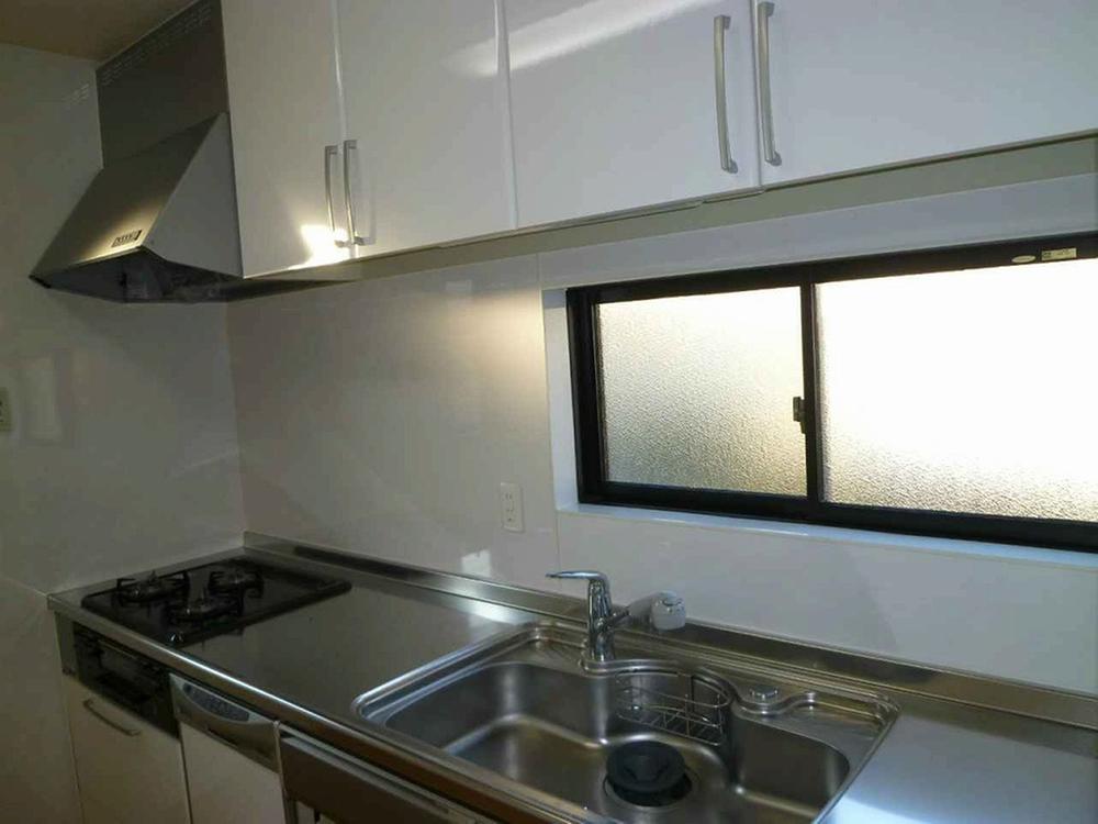 Kitchen. System kitchen that had made the stove