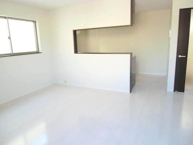 Living. Second floor of the living room is a bright well per yang