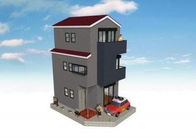 Rendering (appearance).  ☆ Corner lot ・ Day ventilation good ☆ It is life convenient situated