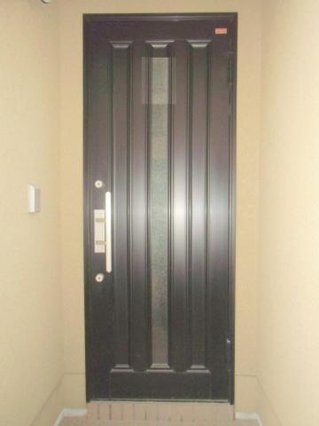 Entrance. It is the entrance door