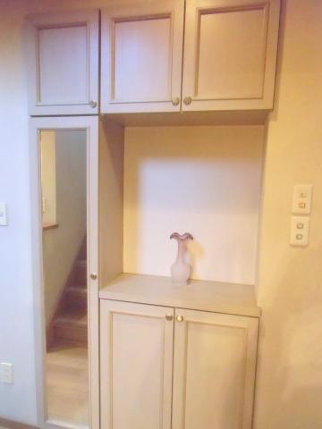 Entrance. There are shoes BOX