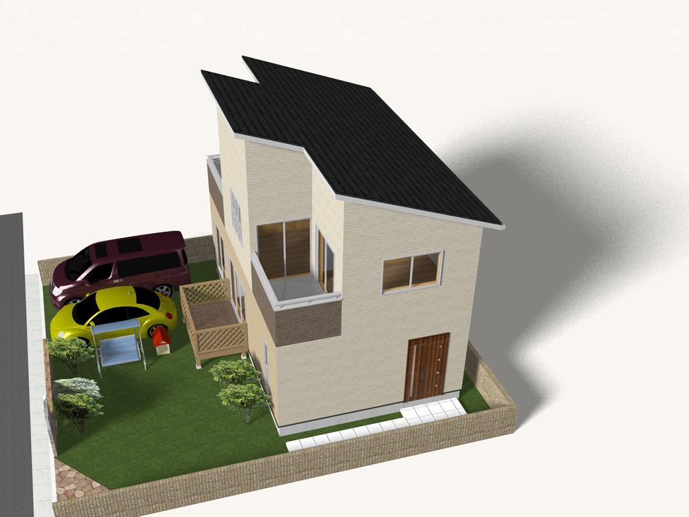 Garden. South-facing garden size about 20 square meters