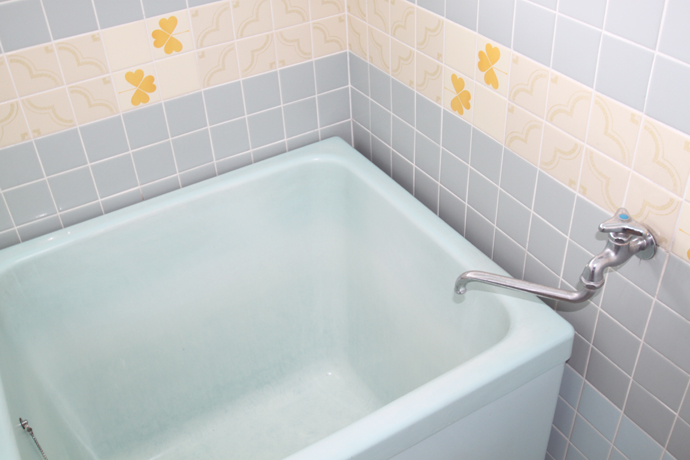 Bath. Windowed bathroom