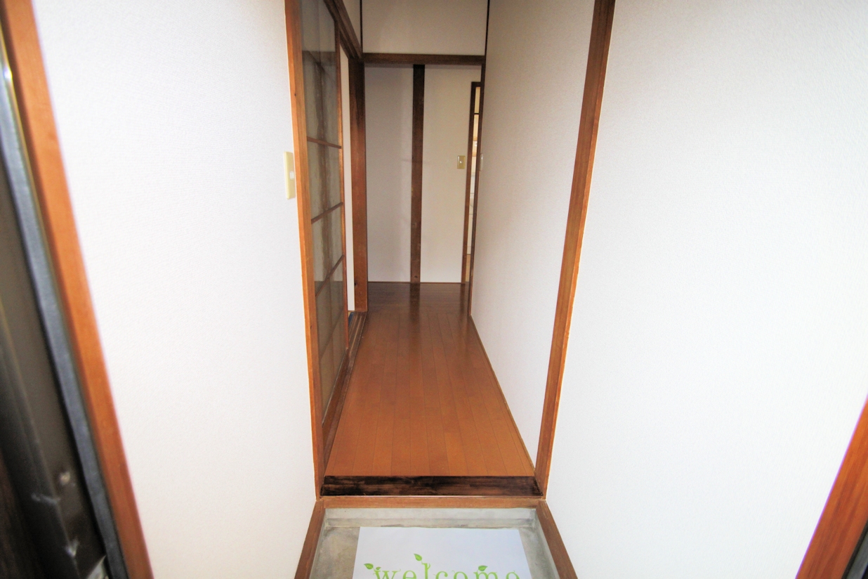 Entrance. South is the entrance