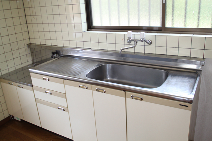 Kitchen. It is with window