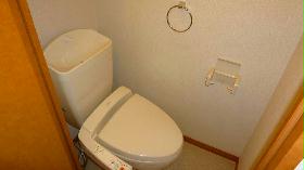 Toilet. Toilets are equipped with warm water toilet seat! 