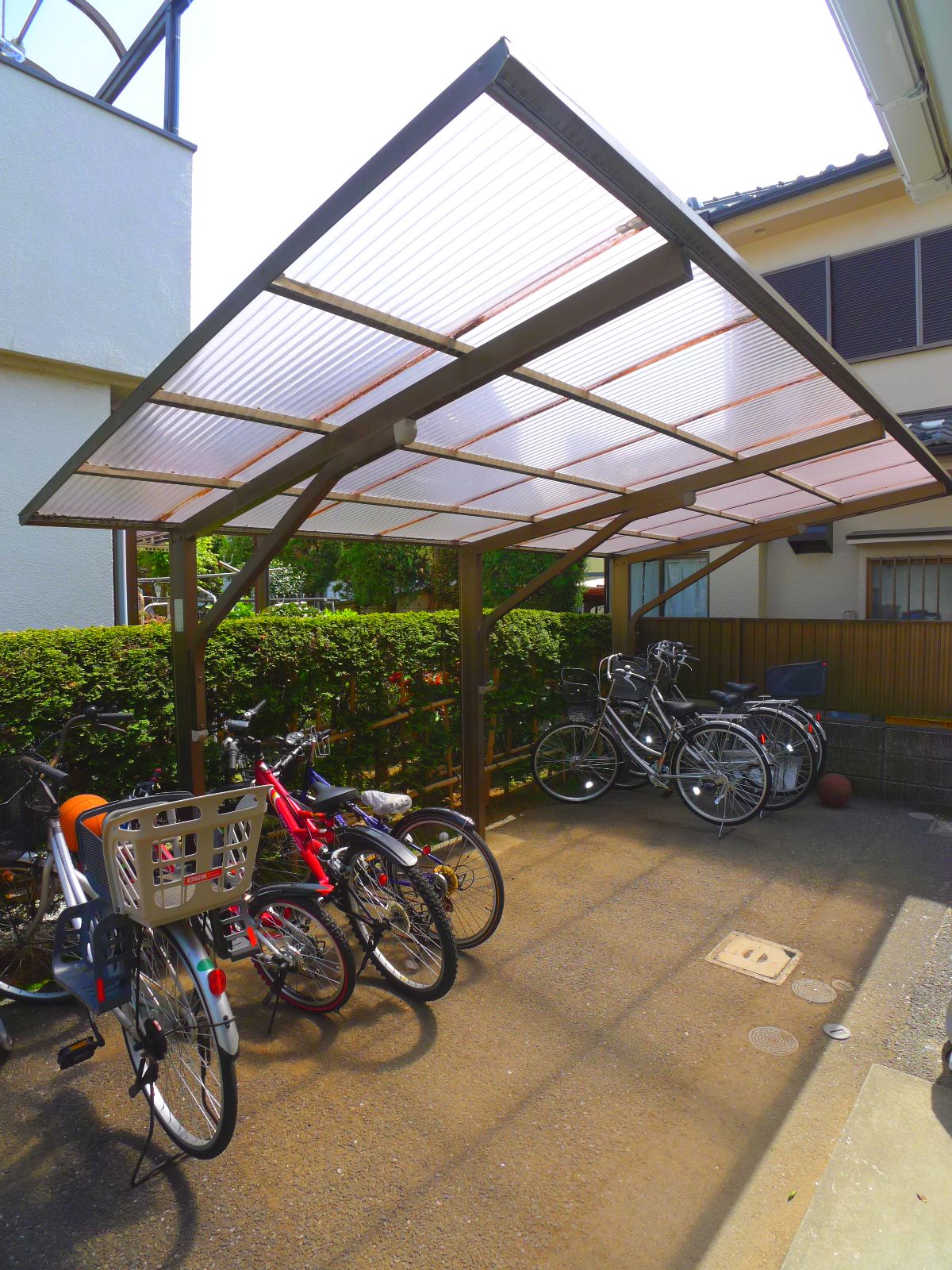Other common areas. Bicycle-parking space