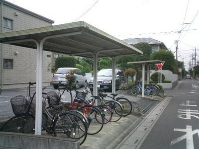 Other common areas. Bicycle parking space
