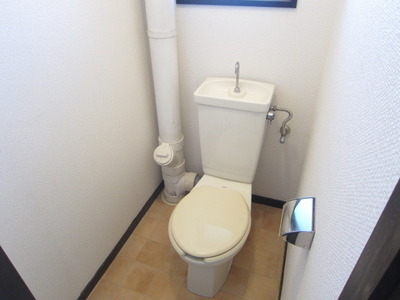 Toilet. You can also be ventilation with windows!