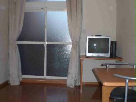 Living and room. It is a folding table. 