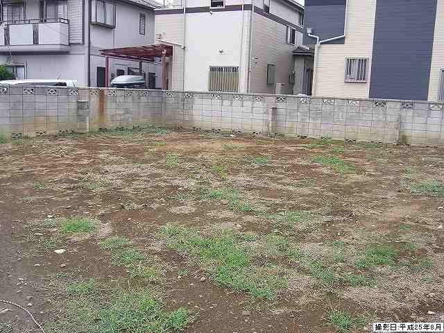 Local land photo.  ◆ Land about 44.8 square meters. Point of view j ku conditions there is no. Local (August 2013) Shooting