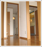 Living and room. Western style room