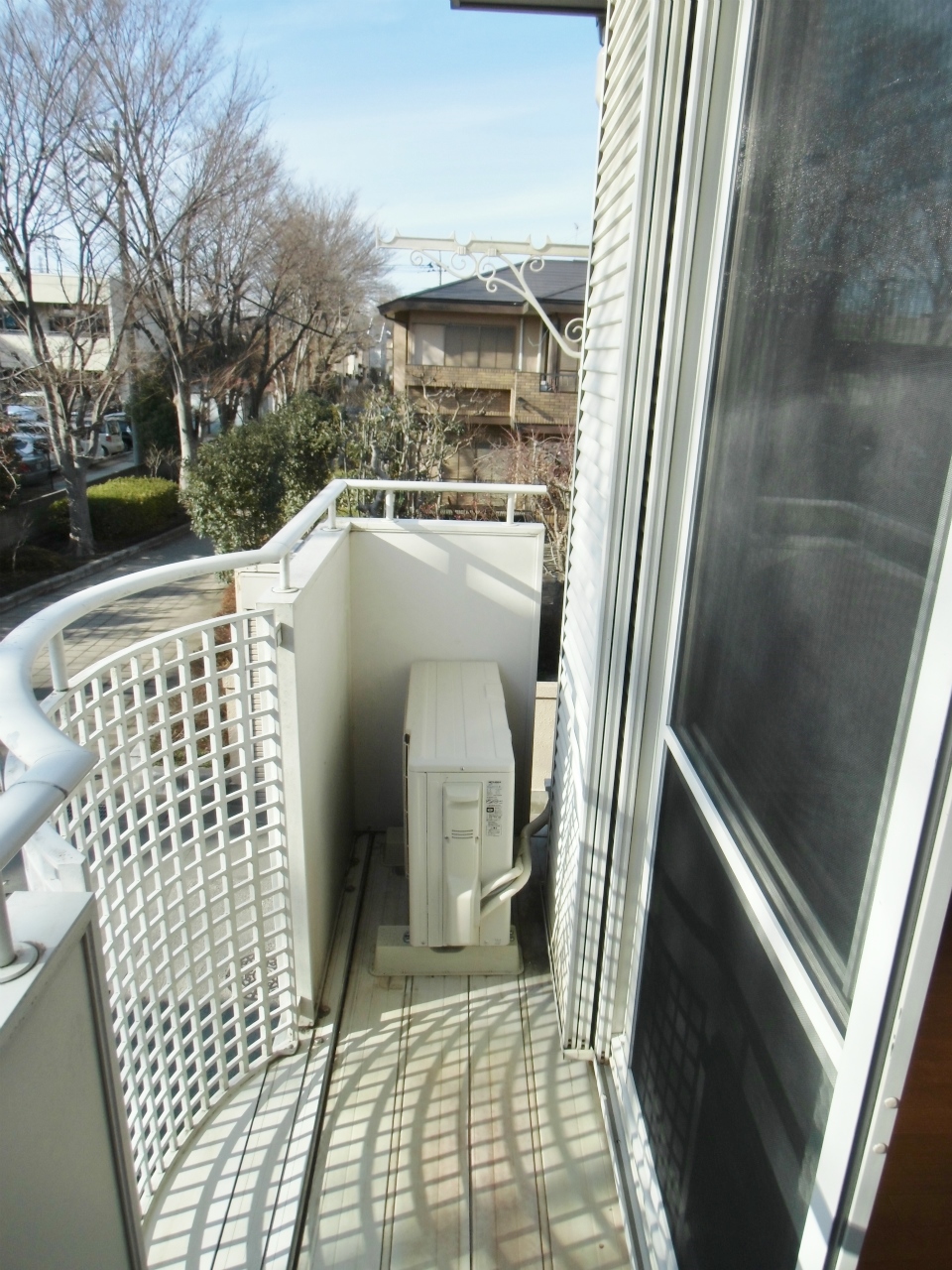 Balcony. Day is good balcony