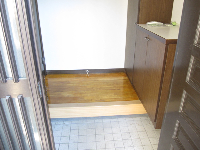 Entrance. There is also a mirror to plenty of shoes BOX