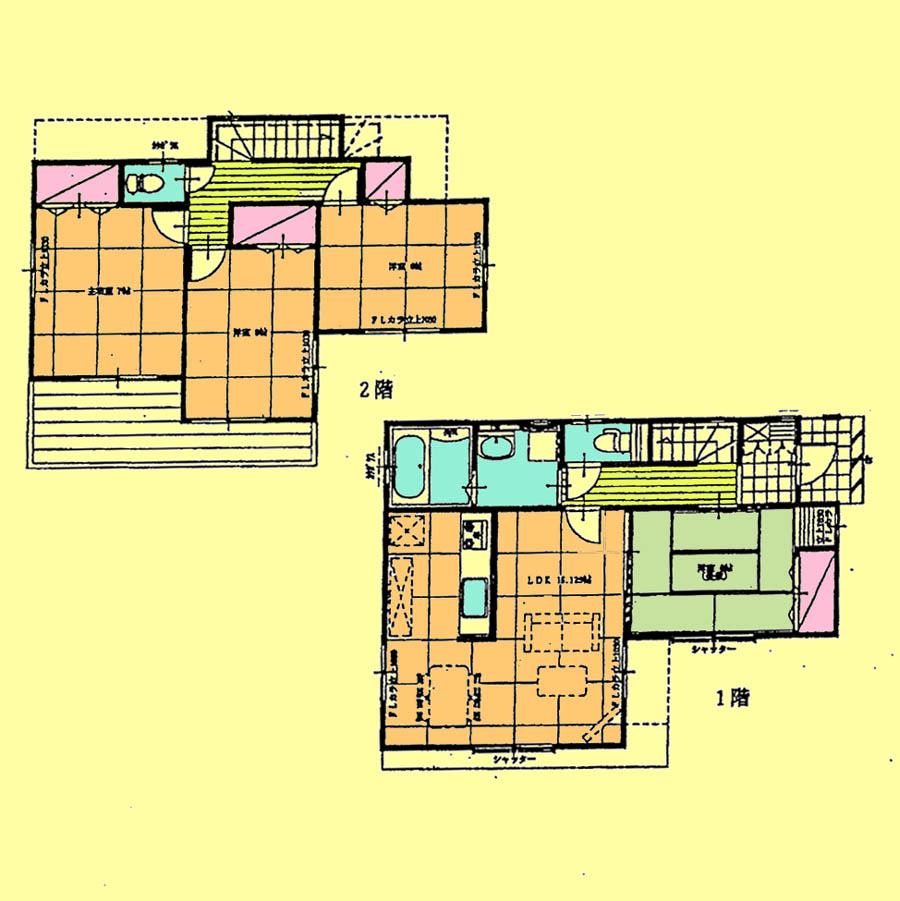 Floor plan. 22,900,000 yen, 4LDK, Land area 147.24 sq m , Building area 96.67 sq m located view in addition to this, It will be provided by the hope of design books, such as layout.