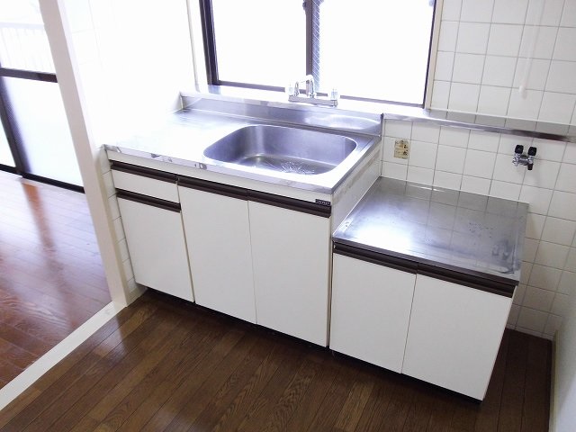 Kitchen. There are window