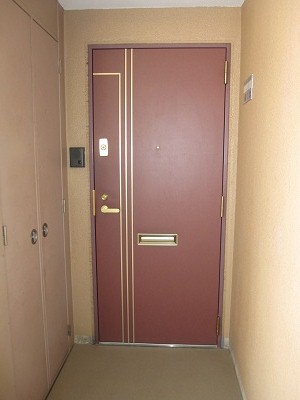 Entrance. Entrance door