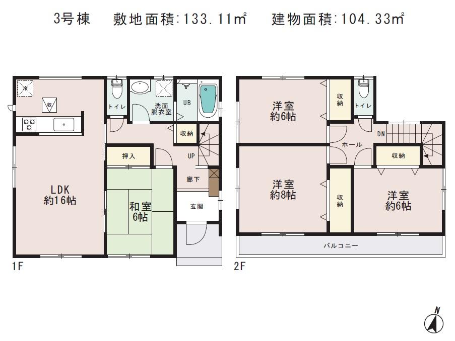 Floor plan. Day pat! All five buildings