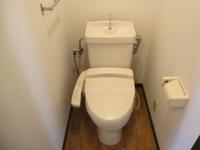 Toilet. Warm water washing toilet seat