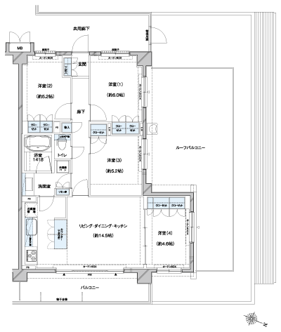 Floor: 4LDK, occupied area: 78.61 sq m, Price: 38,100,000 yen, now on sale