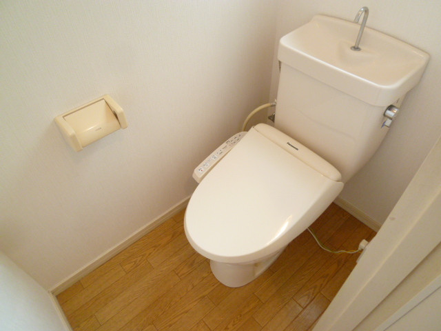 Toilet. It is ass clean at any time with warm water cleaning toilet seat