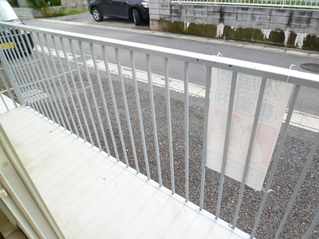 Balcony. Futon is also convenient hung on the balcony! !