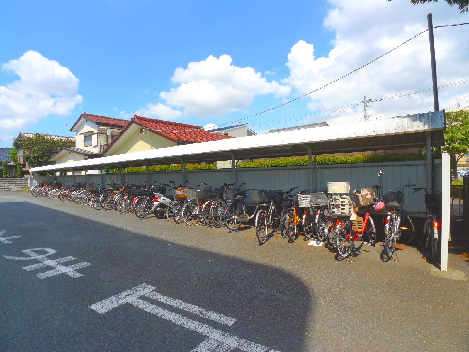 Other common areas. Bicycle-parking space
