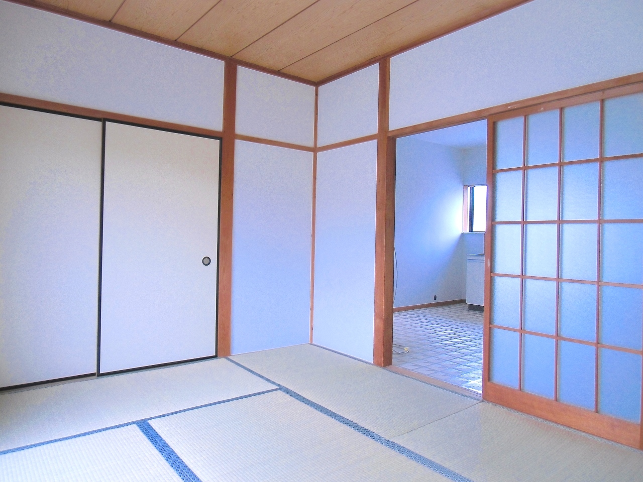 Living and room. Day is good Japanese-style