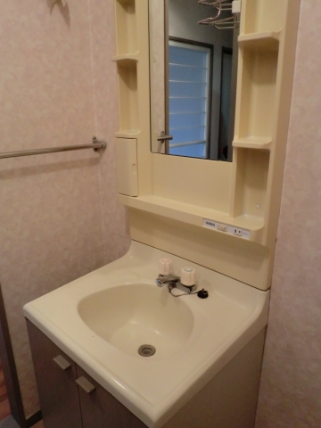 Washroom. Independent wash basin